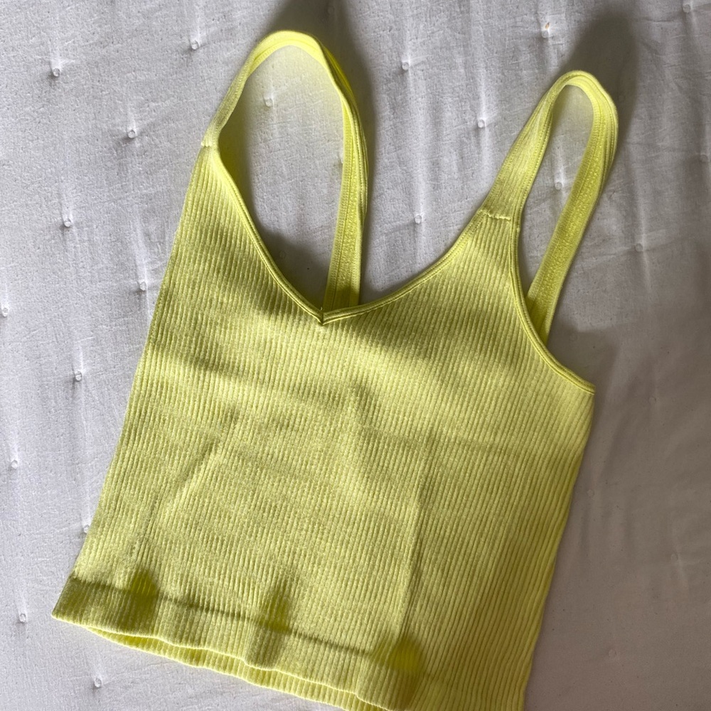 neon green tank